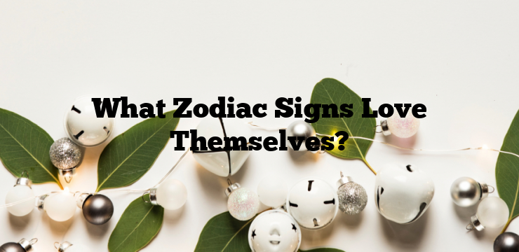 What Zodiac Signs Love Themselves?